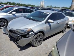 Toyota Corolla salvage cars for sale: 2017 Toyota Corolla L