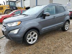 Salvage cars for sale at Mercedes, TX auction: 2021 Ford Ecosport SE