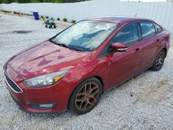 Vehiculos salvage en venta de Copart Fairburn, GA: 2017 Ford Focus SEL