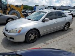 Salvage cars for sale from Copart Lebanon, TN: 2007 Honda Accord SE