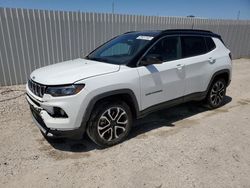 Salvage cars for sale at Wichita, KS auction: 2024 Jeep Compass Limited