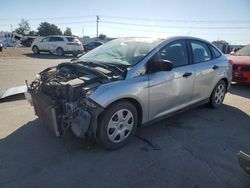 Ford Focus s salvage cars for sale: 2016 Ford Focus S