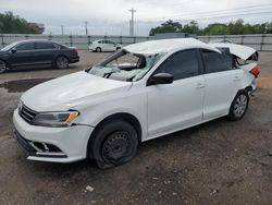 Salvage cars for sale at Newton, AL auction: 2015 Volkswagen Jetta Base