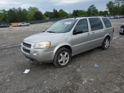 Salvage cars for sale at Madisonville, TN auction: 2007 Chevrolet Uplander LT