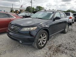 Salvage cars for sale at Montgomery, AL auction: 2005 Infiniti FX45