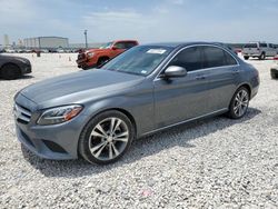 Salvage cars for sale from Copart New Braunfels, TX: 2020 Mercedes-Benz C300