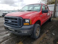 Salvage cars for sale from Copart Anchorage, AK: 2007 Ford F250 Super Duty