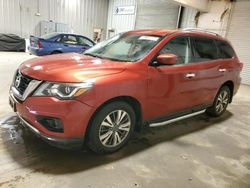 Salvage cars for sale at Austell, GA auction: 2017 Nissan Pathfinder S