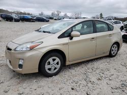Salvage cars for sale from Copart West Warren, MA: 2011 Toyota Prius