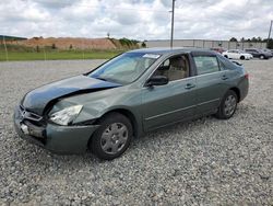 Salvage cars for sale at Tifton, GA auction: 2005 Honda Accord LX