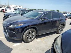 Salvage cars for sale at Grand Prairie, TX auction: 2017 Lexus RX 350 Base