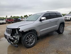 Salvage cars for sale at Mercedes, TX auction: 2018 Jeep Grand Cherokee Limited