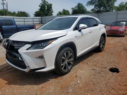 Vehiculos salvage en venta de Copart Oklahoma City, OK: 2017 Lexus RX 350 Base