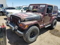 Burn Engine Cars for sale at auction: 2001 Jeep Wrangler / TJ Sahara