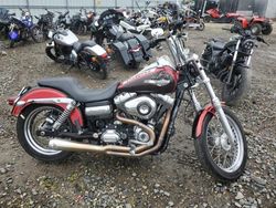 Salvage motorcycles for sale at Glassboro, NJ auction: 2012 Harley-Davidson Fxdc Dyna Super Glide