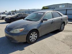 Toyota salvage cars for sale: 2002 Toyota Camry LE