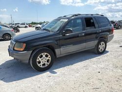 Salvage cars for sale at Arcadia, FL auction: 2001 Jeep Grand Cherokee Laredo