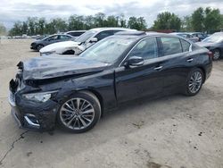 Infiniti Q50 Luxe salvage cars for sale: 2023 Infiniti Q50 Luxe