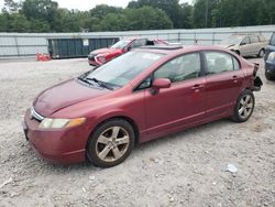 Honda Civic ex salvage cars for sale: 2008 Honda Civic EX