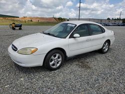 Salvage cars for sale at Tifton, GA auction: 2003 Ford Taurus SE