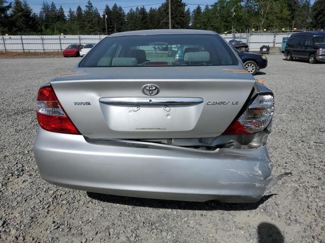 2002 Toyota Camry LE