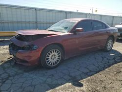 Dodge Charger salvage cars for sale: 2018 Dodge Charger Police