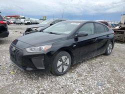 Salvage cars for sale from Copart Cahokia Heights, IL: 2018 Hyundai Ioniq Blue