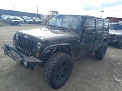 Salvage cars for sale from Copart Anchorage, AK: 2013 Jeep Wrangler Unlimited Sport