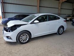 Salvage cars for sale at Houston, TX auction: 2022 Hyundai Accent SE