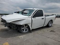 Salvage trucks for sale at Grand Prairie, TX auction: 2014 Dodge RAM 1500 ST