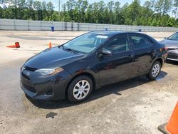 Toyota Corolla salvage cars for sale: 2017 Toyota Corolla L