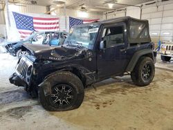 Salvage cars for sale at Columbia, MO auction: 2013 Jeep Wrangler Rubicon