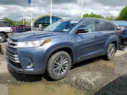 Salvage cars for sale from Copart East Granby, CT: 2019 Toyota Highlander Hybrid