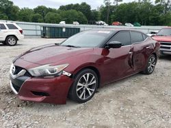 Salvage cars for sale from Copart Augusta, GA: 2017 Nissan Maxima 3.5S