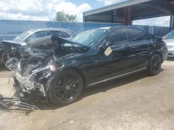 Salvage cars for sale at Riverview, FL auction: 2018 Mercedes-Benz C300