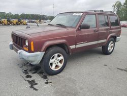 Salvage cars for sale at Dunn, NC auction: 2001 Jeep Cherokee Sport