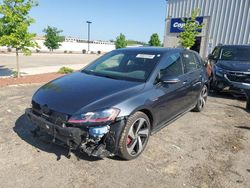 Salvage cars for sale from Copart Mcfarland, WI: 2018 Volkswagen GTI S