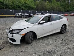 Salvage cars for sale at Waldorf, MD auction: 2016 Honda Civic EX