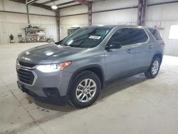 Salvage cars for sale from Copart Haslet, TX: 2020 Chevrolet Traverse LS