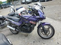 Salvage motorcycles for sale at Graham, WA auction: 2001 Kawasaki EX500 D