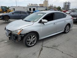 Salvage cars for sale from Copart New Orleans, LA: 2015 Nissan Sentra S