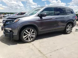 Salvage cars for sale from Copart Grand Prairie, TX: 2016 Honda Pilot Touring