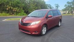 Copart GO cars for sale at auction: 2013 Toyota Sienna LE