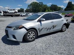 Salvage cars for sale from Copart Gastonia, NC: 2015 Toyota Corolla L