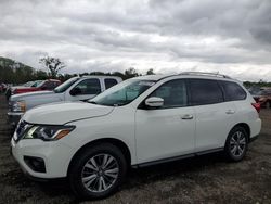 Nissan salvage cars for sale: 2018 Nissan Pathfinder S