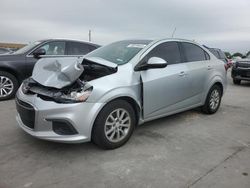 Salvage cars for sale at Grand Prairie, TX auction: 2017 Chevrolet Sonic LT