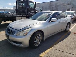 Salvage cars for sale at Chicago Heights, IL auction: 2007 Infiniti G35