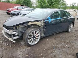 Salvage cars for sale from Copart Baltimore, MD: 2018 Tesla Model 3