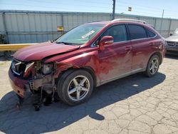 Salvage cars for sale at Dyer, IN auction: 2010 Lexus RX 350