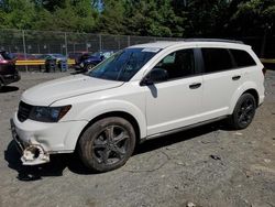 Salvage cars for sale at Waldorf, MD auction: 2019 Dodge Journey Crossroad